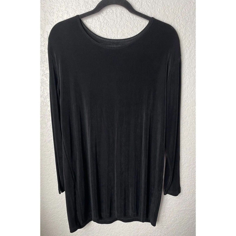 FLAX by Jeanne Engelhart‎ Women’s Tunic Top Long Sleeve Size Small Lagenlook